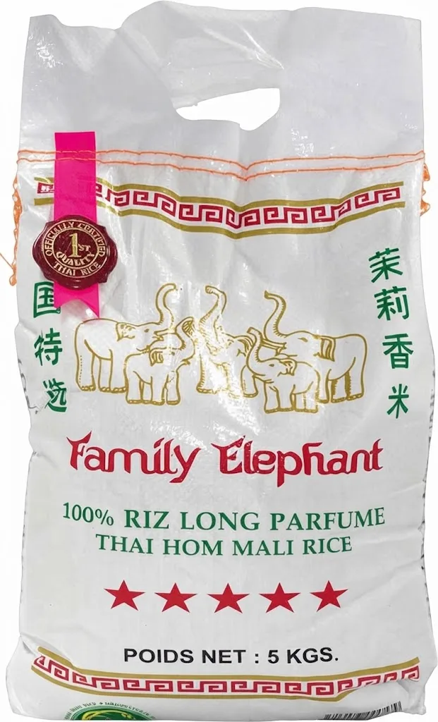 Riz Long Parfumé Family Or - Thailande - 5k.