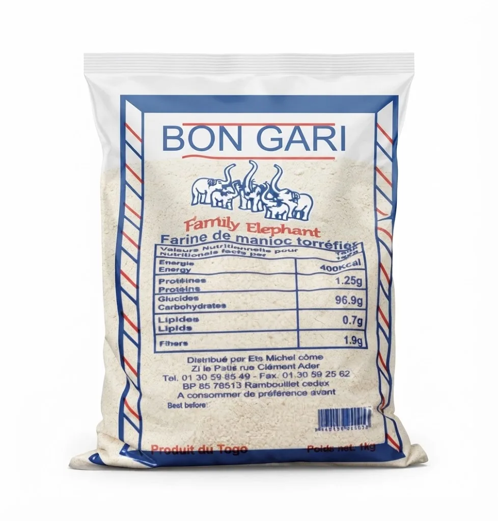 Gari De Manioc Togo 1kg Family Elephant