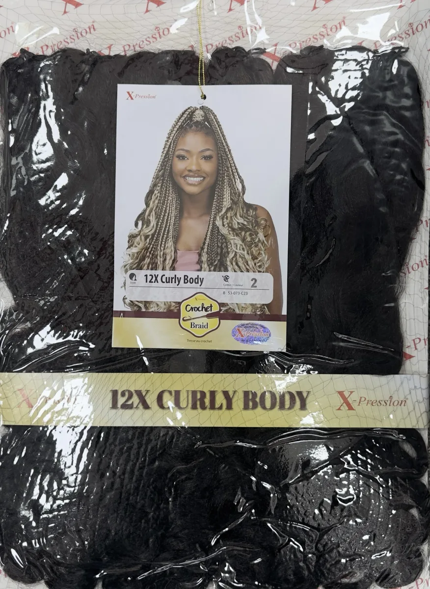 Xpression 12x Curly Body Color # 2