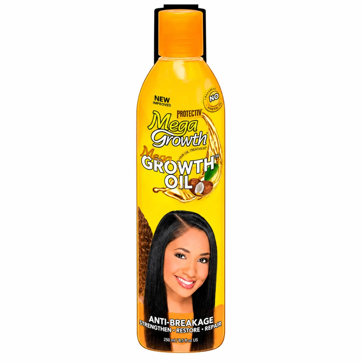 Mega Growth Oil Anti Breakage 236ml