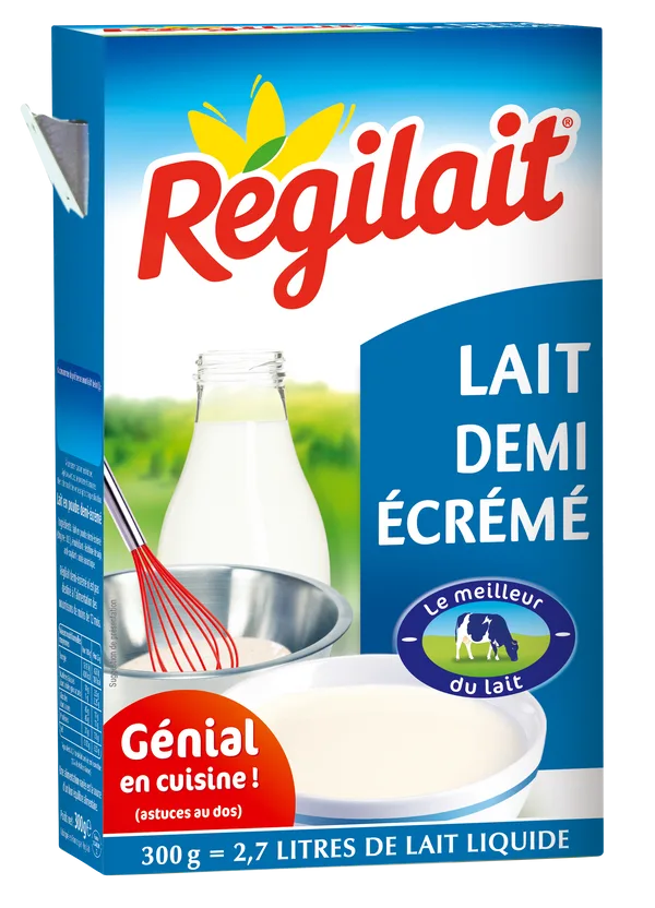 Regilait Poudre Lait Demi Ecreme 300g