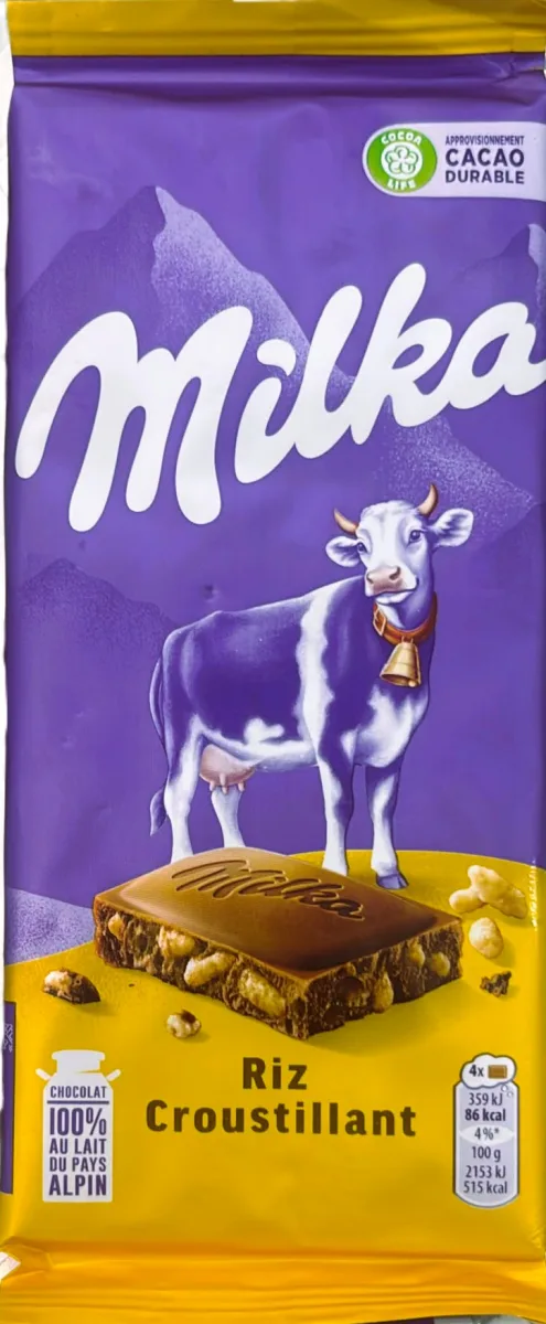 Milka Riz Croustillant 100g