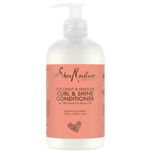 Shea Moisture Coconut & Hibiscus Curl & Shine Conditioner 586ml