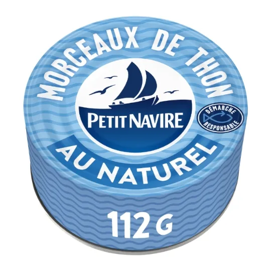 Petit Navire Morceaux De Thon 112g
